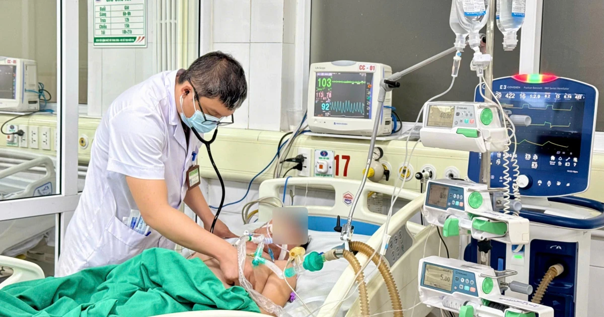 Nhiều bệnh nhân mắc cúm B phải thở máy