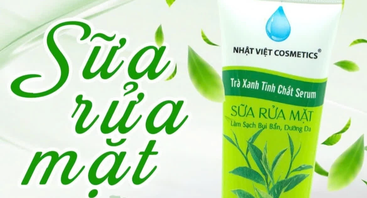 Lâm Đồng thu hồi sữa rửa mặt trà xanh do Công ty Nhật Việt sản xuất