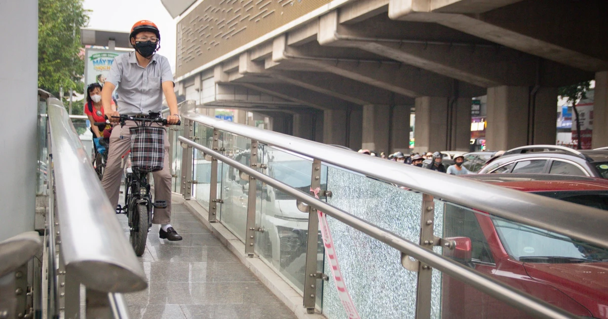Một số hạng mục tuyến metro Cát Linh - Hà Đông xuống cấp sau hơn 4 năm vận hành