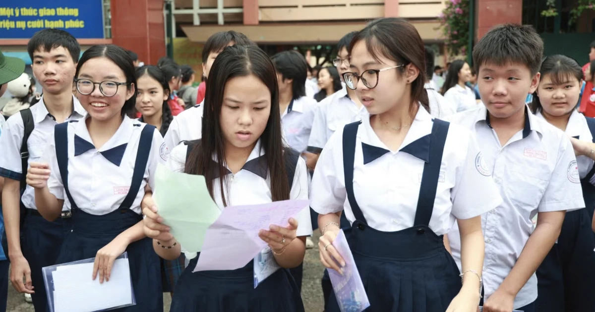 Đồng Nai công bố kết quả thi và điểm chuẩn vào lớp 10