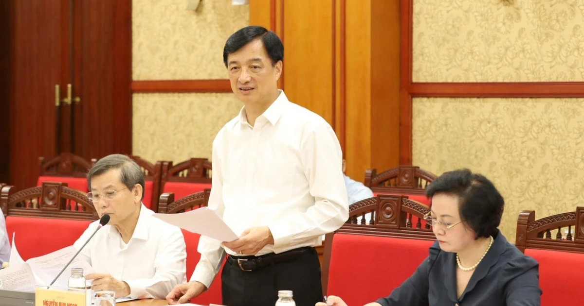 Ông Nguyễn Duy Ngọc làm Trưởng Ban Chỉ đạo về sơ kết 1 năm chính quyền địa phương 2 cấp