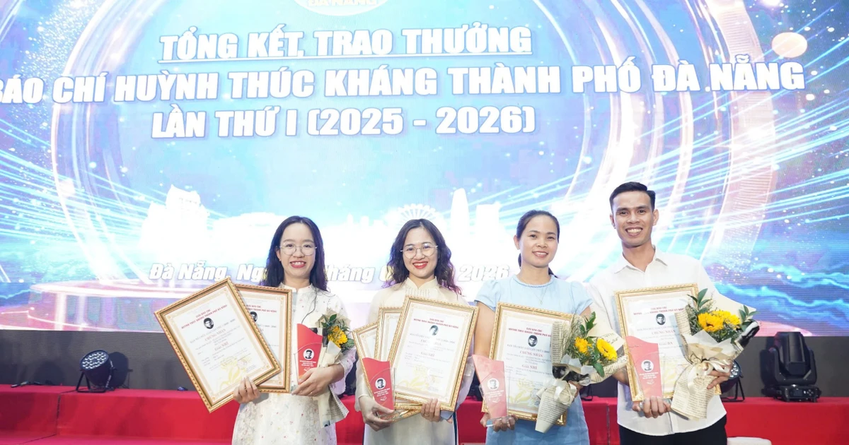 Báo Tiền Phong đạt nhiều giải cao tại giải Báo chí Huỳnh Thúc Kháng thành phố Đà Nẵng