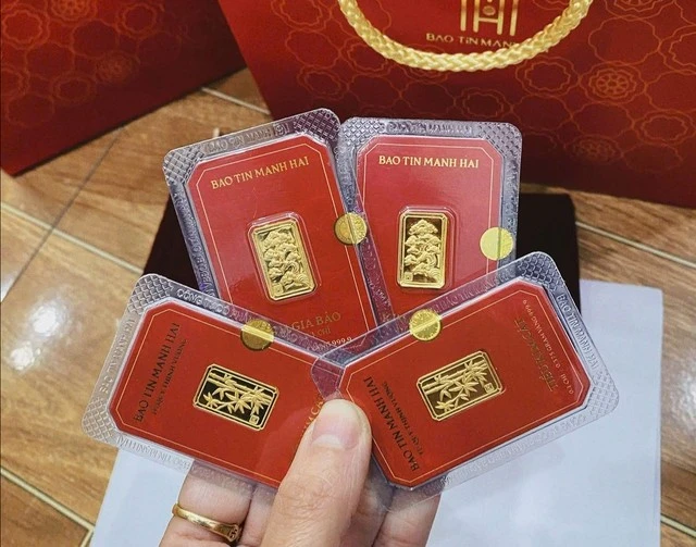 Giá vàng quay đầu tăng