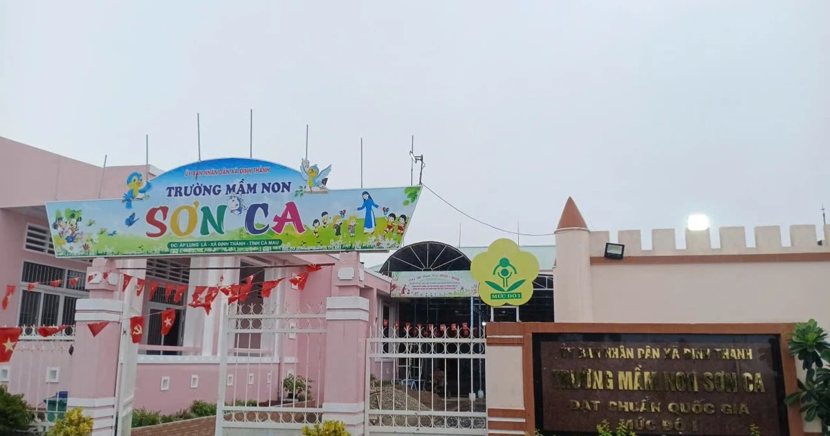 Dấu hiệu bất thường trong việc nghiệm thu, thanh toán công trình trường mẫu giáo ở Cà Mau