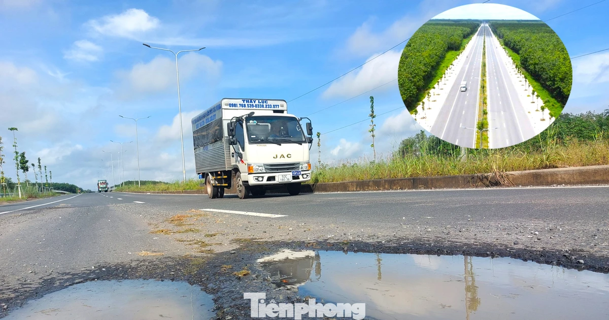 Sửa chữa đường hơn 5.000 tỷ vừa đưa vào sử dụng đã chằng chịt ‘ổ voi’