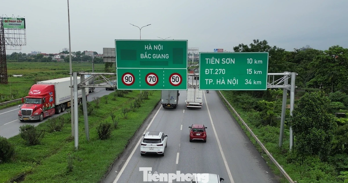 Đề xuất mở rộng cao tốc Hà Nội - Bắc Giang lên 8 làn xe