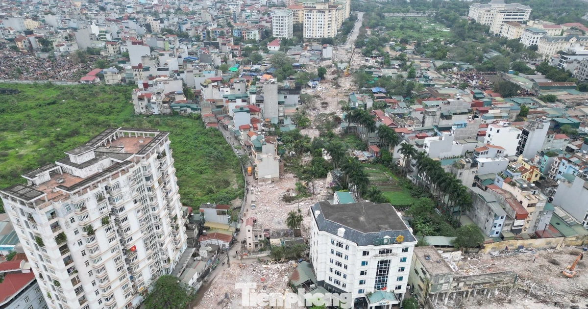 'Đục' thông tuyến đường nối đường Tam Trinh với đường Giải Phóng