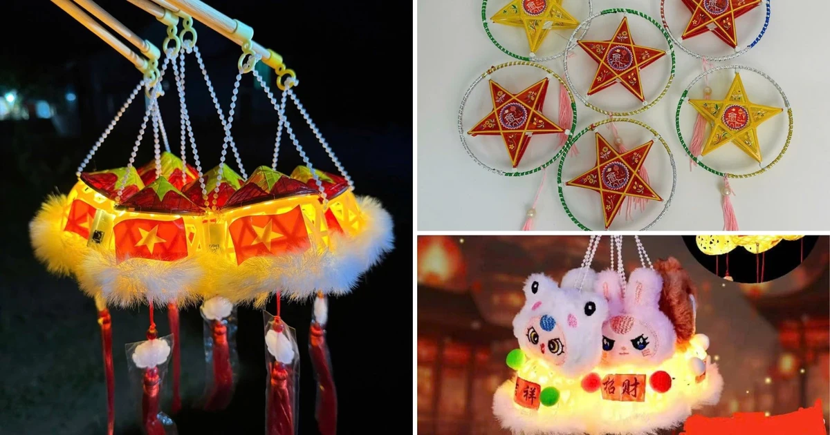 Lồng đèn theo trend 'phá đảo' dịp Trung thu