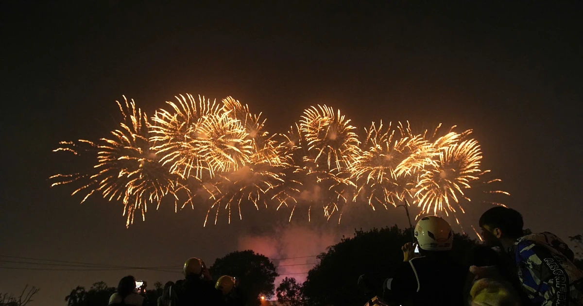 Sơ duyệt màn pháo hoa nghệ thuật quy mô lớn tại Hà Nội