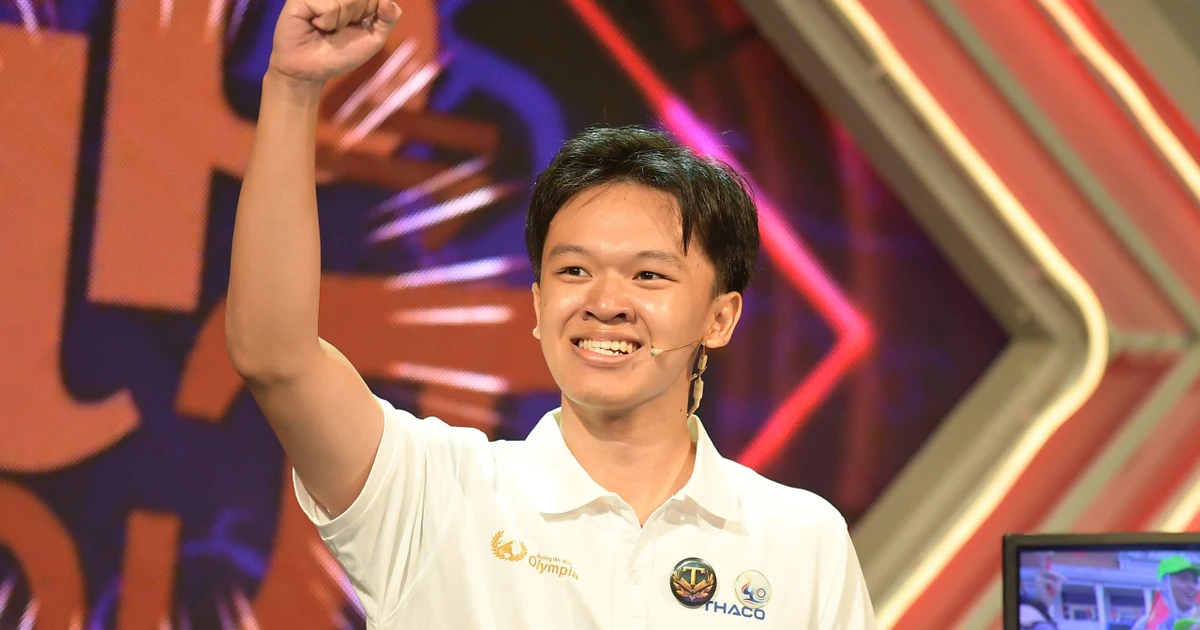 Á quân Đường lên đỉnh Olympia đạt giải kỳ thi Học sinh giỏi Quốc gia THPT