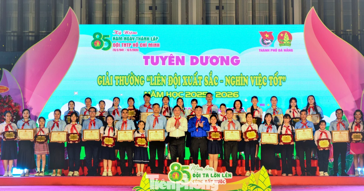 Đà Nẵng khen thưởng các tập thể, cá nhân xuất sắc trong công tác Đội