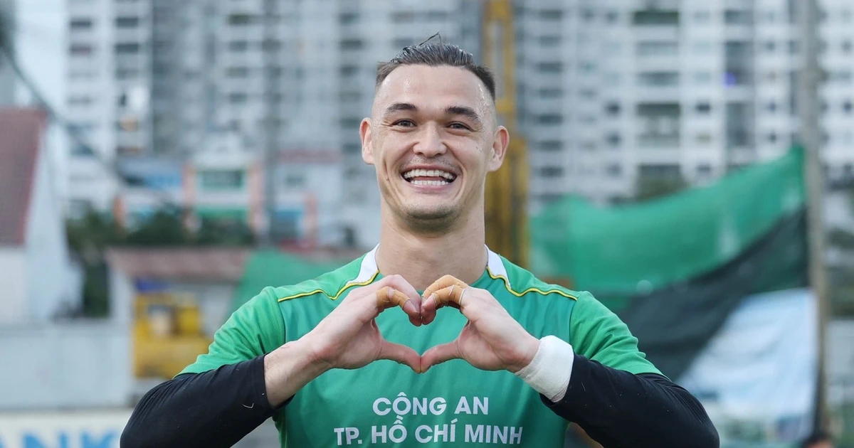 Thủ môn Patrik Lê Giang có quốc tịch Việt Nam