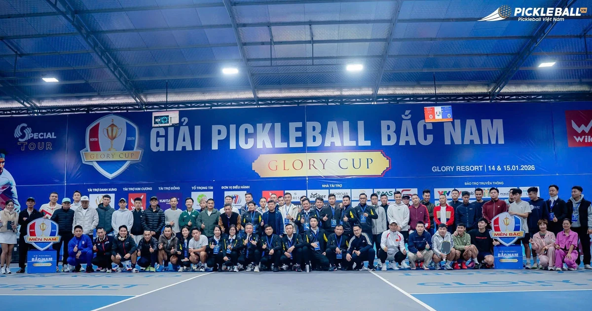 Dàn sao hàng đầu tranh tài tại Giải Pickleball Bắc Nam - Glory Cup 2026