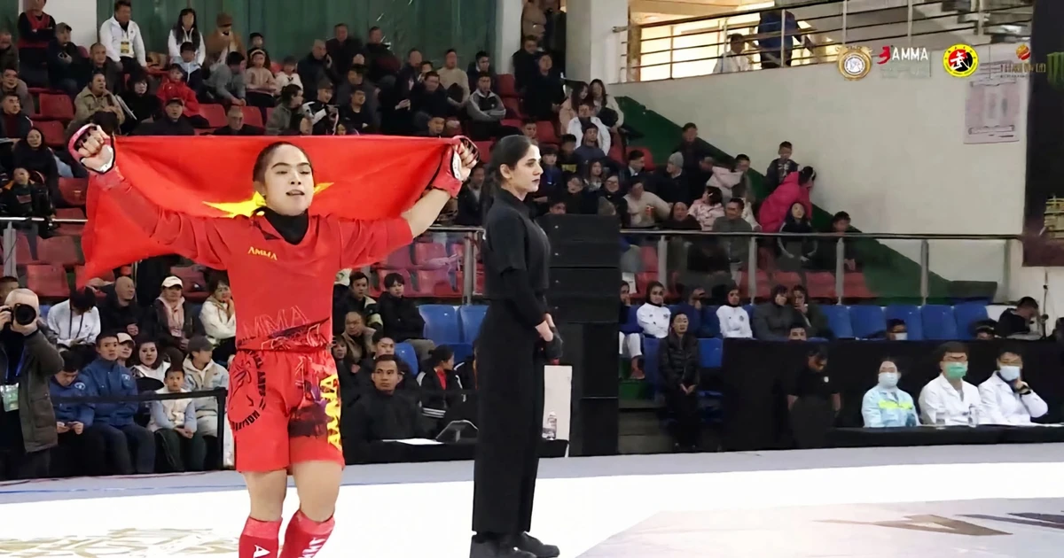 Từ lớp học vùng cao đến sàn đấu MMA: 'Cô giáo mầm non' Lò Thị Phung hạ đối thủ sau 51 giây, giành HCV châu Á