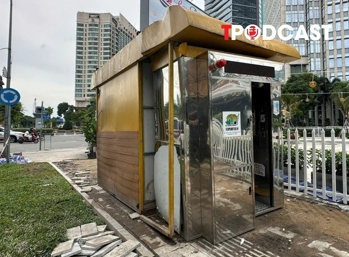 NÓNG 19/11: Nhà vệ sinh công cộng 500 triệu ở trung tâm TPHCM biến mất đã 'quay trở lại'