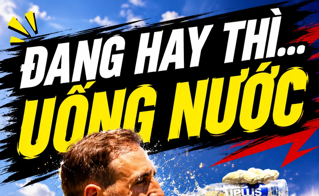 TP NOW: World Cup đang đá hay, tự dưng nghỉ... uống nước