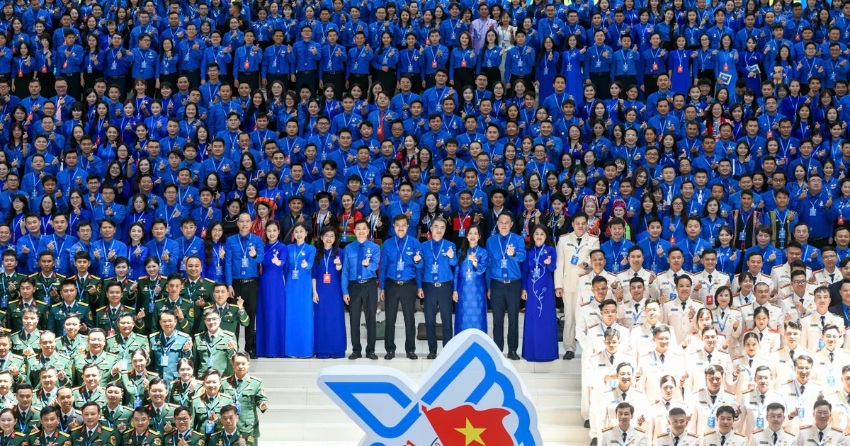 Toàn cảnh Đại hội đại biểu toàn quốc Đoàn TNCS Hồ Chí Minh lần thứ XIII