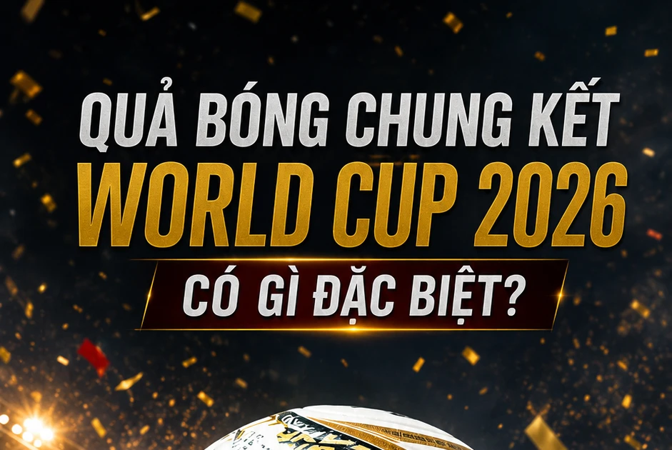 TP NOW: Quả bóng chung kết World Cup 2026 đặc biệt thế nào?