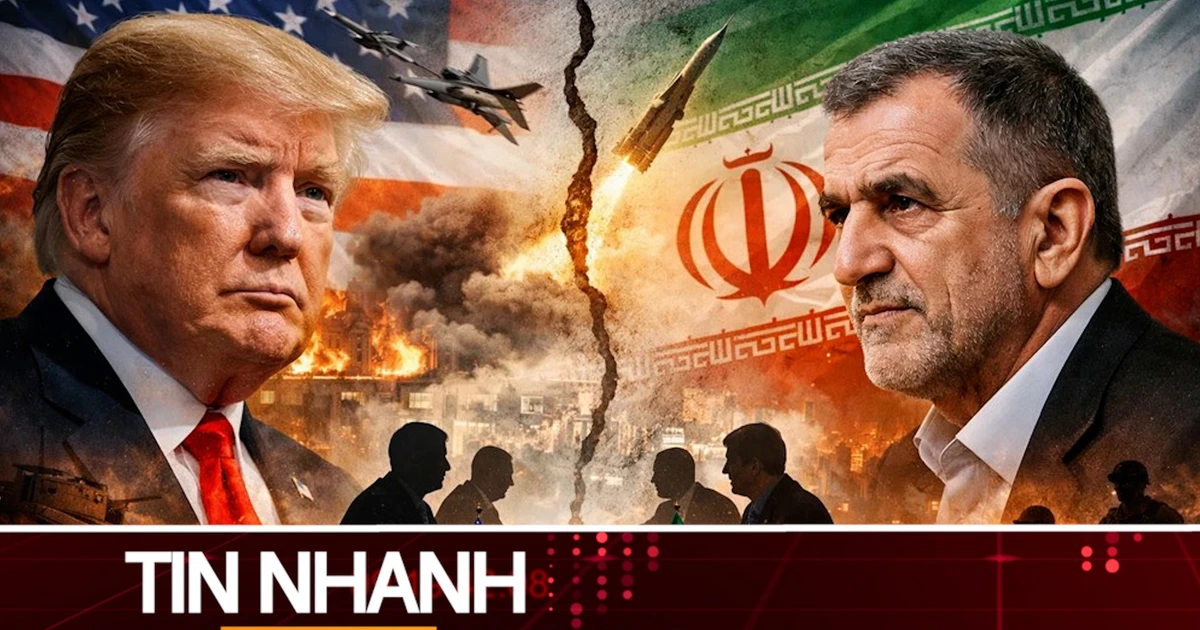 TIN NHANH: Tổng thống Trump thông báo thời gian kết thúc chiến tranh với Iran