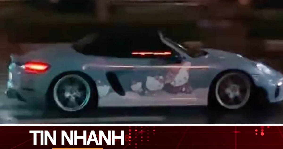TIN NHANH: Công an vào cuộc vụ siêu xe Porsche biểu diễn gây xôn xao ở khu đô thị