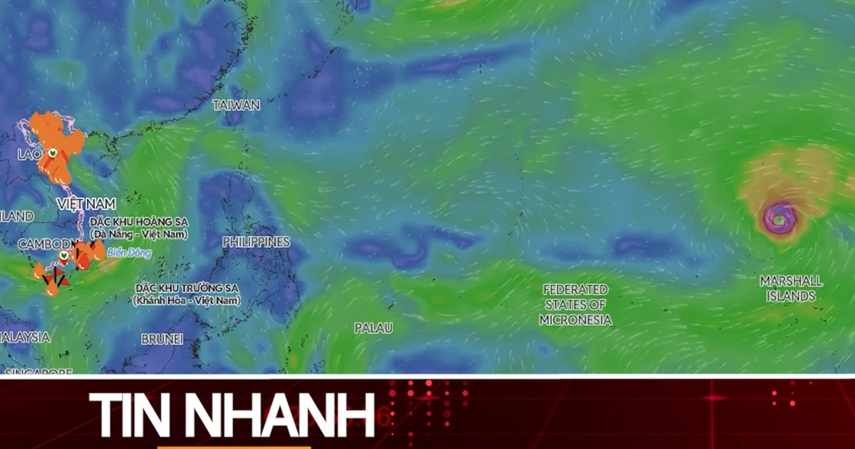 TIN NHANH: Siêu bão Dolphin có vào Biển Đông những ngày tới?