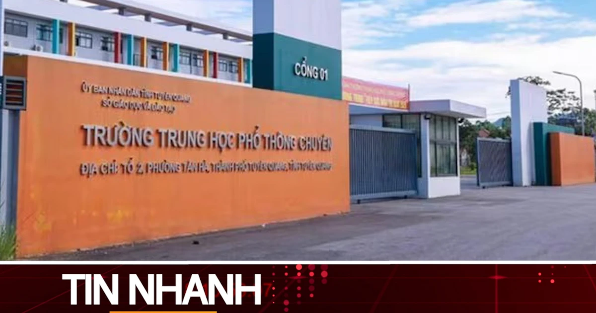 TIN NHANH: Từ vụ giáo viên trường chuyên Tuyên Quang bị bắt: Gian lận điểm thi bị xử lý ra sao?