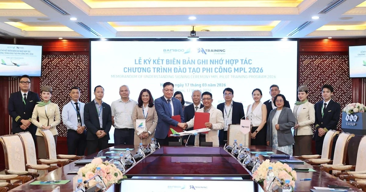 Bamboo Airways và BAA Training Vietnam ký kết MOU, tăng cường hợp tác đào tạo phi công