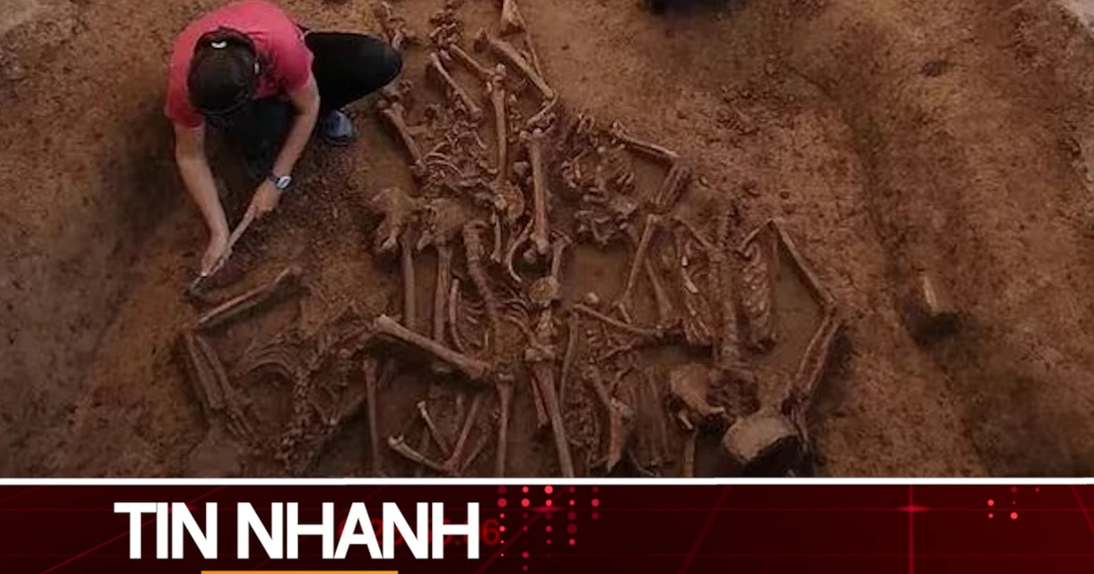TIN NHANH: Phát hiện hệ thống hào dài 1,3 km đầy hài cốt không đầu