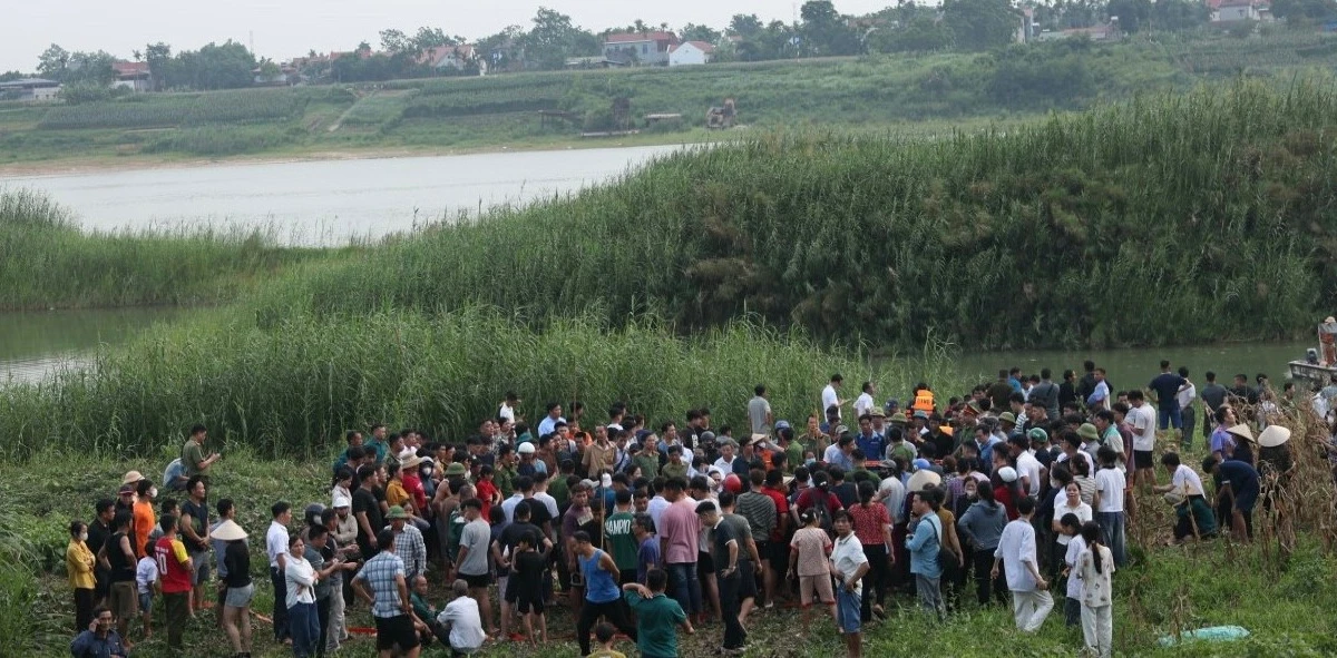 Nguyên nhân ban đầu vụ 5 thiếu niên đuối nước thương tâm ở Phú Thọ