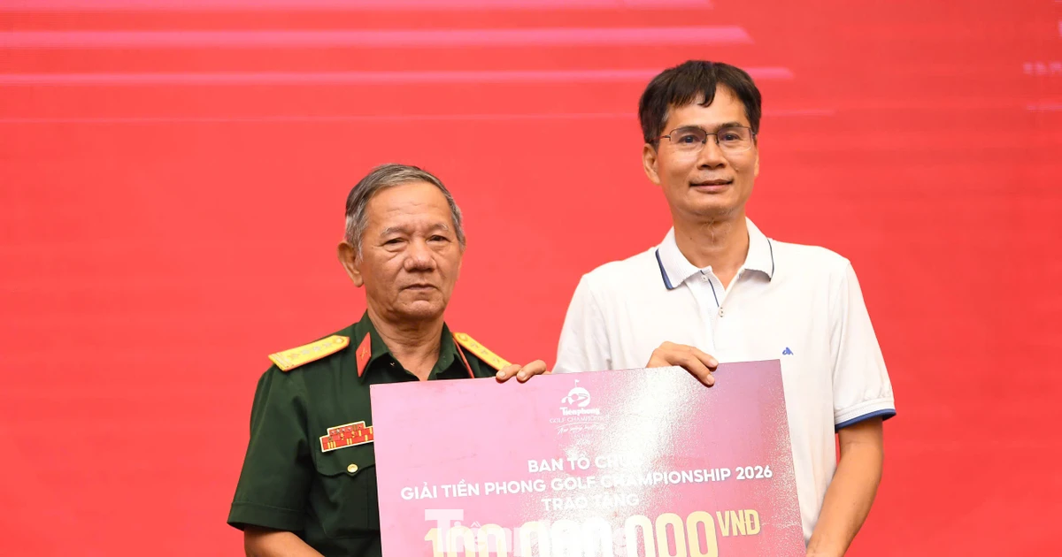 Tiền Phong Golf Championship - Non sông một dải huy động được 670 triệu đồng tri ân người khó khăn, cựu chiến binh