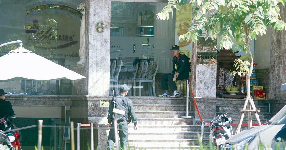 CẬP NHẬT: Công an có mặt tại nhiều cơ sở của hệ thống Thẩm mỹ viện Mailisa