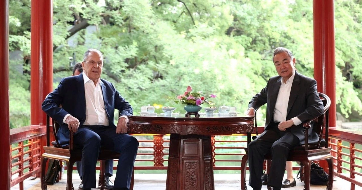 Ngoại trưởng Nga - Trung Quốc bàn về quan hệ với Mỹ