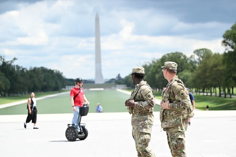 Lầu Năm Góc hé lộ quy mô nhóm quân được Tổng thống Mỹ điều đến thủ đô Washington