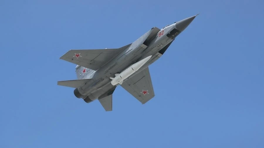 Nga phóng tên lửa siêu vượt âm 'Dao găm' vào mục tiêu quân sự ở Ukraine