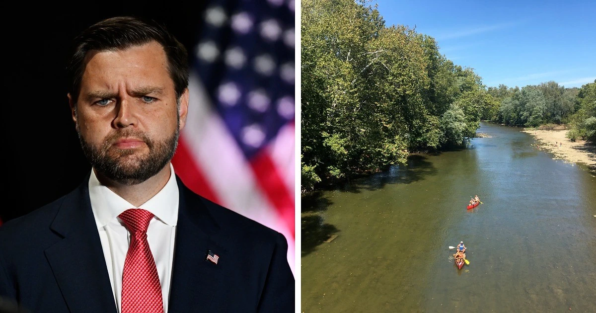 Tranh cãi việc quân đội Mỹ nâng nước sông cho chuyến nghỉ dưỡng của Phó Tổng thống Vance