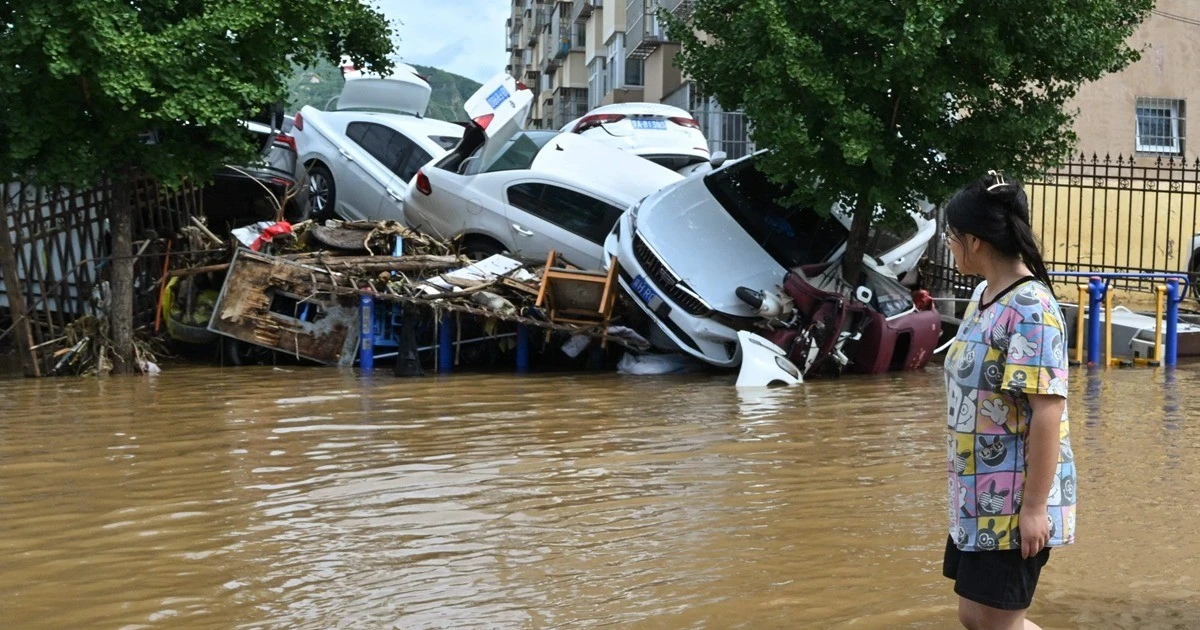 Mưa lũ tàn phá miền bắc Trung Quốc, 60 người thiệt mạng