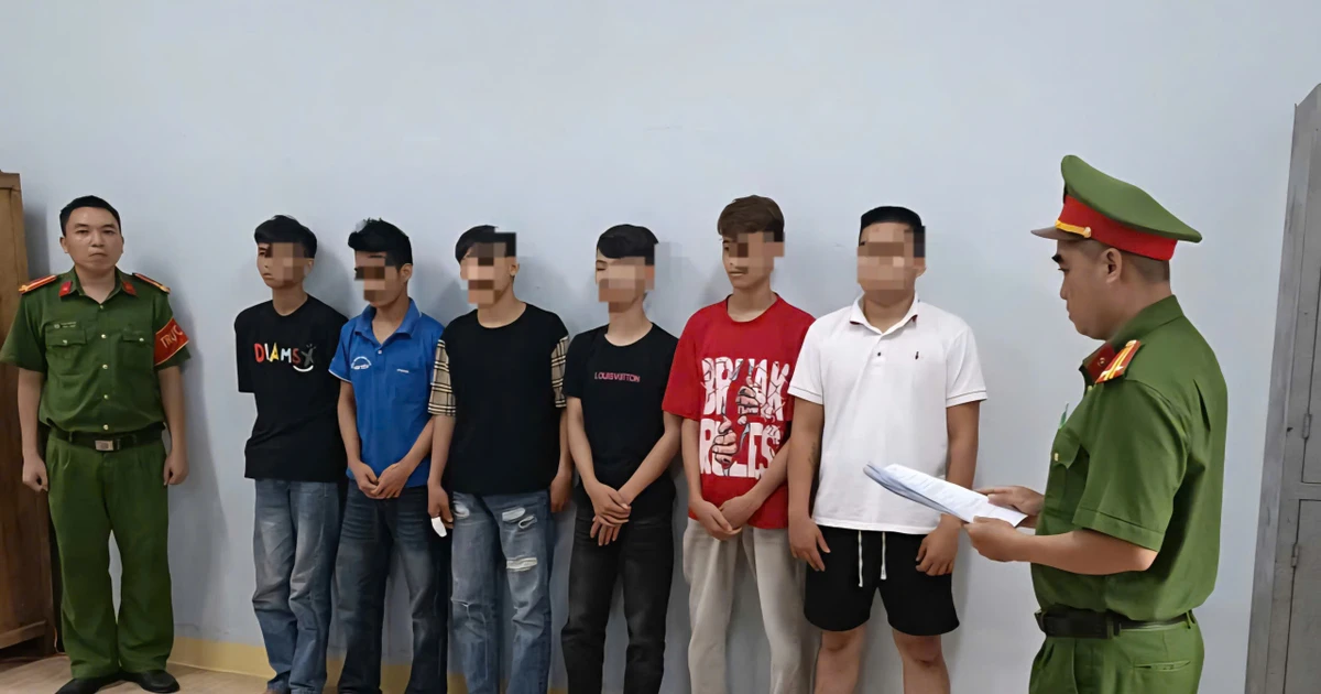 Tạm giam 6 đối tượng vô cớ tấn công người đi đường ở Đà Nẵng