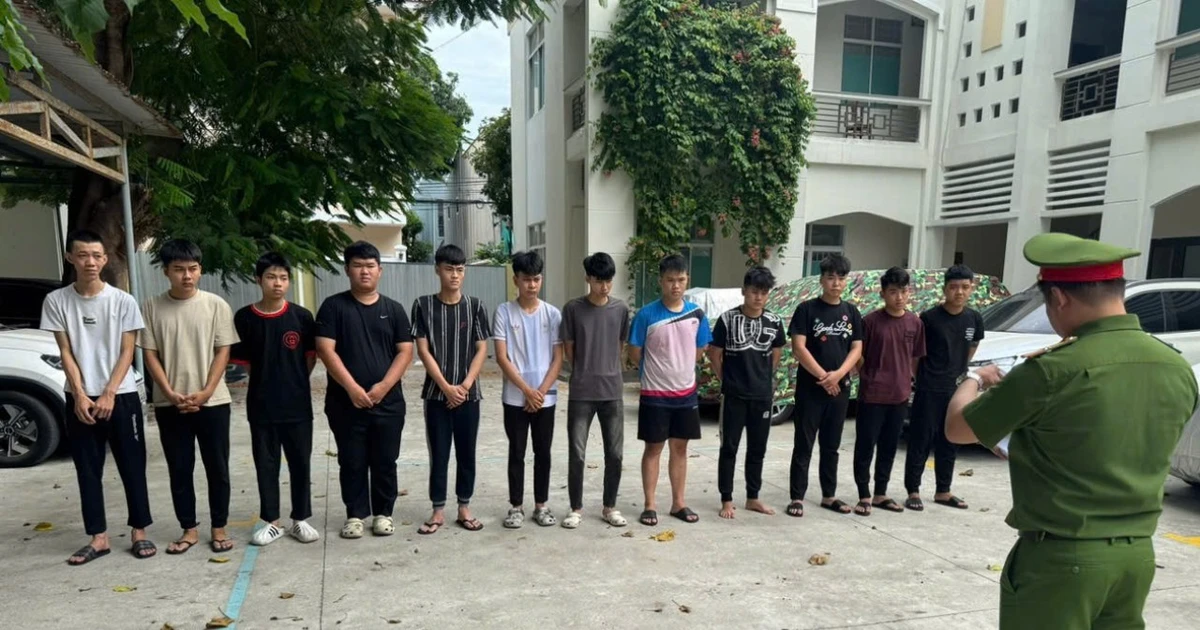 Bắt 12 đối tượng mang hung khí gây rối ở Đà Nẵng