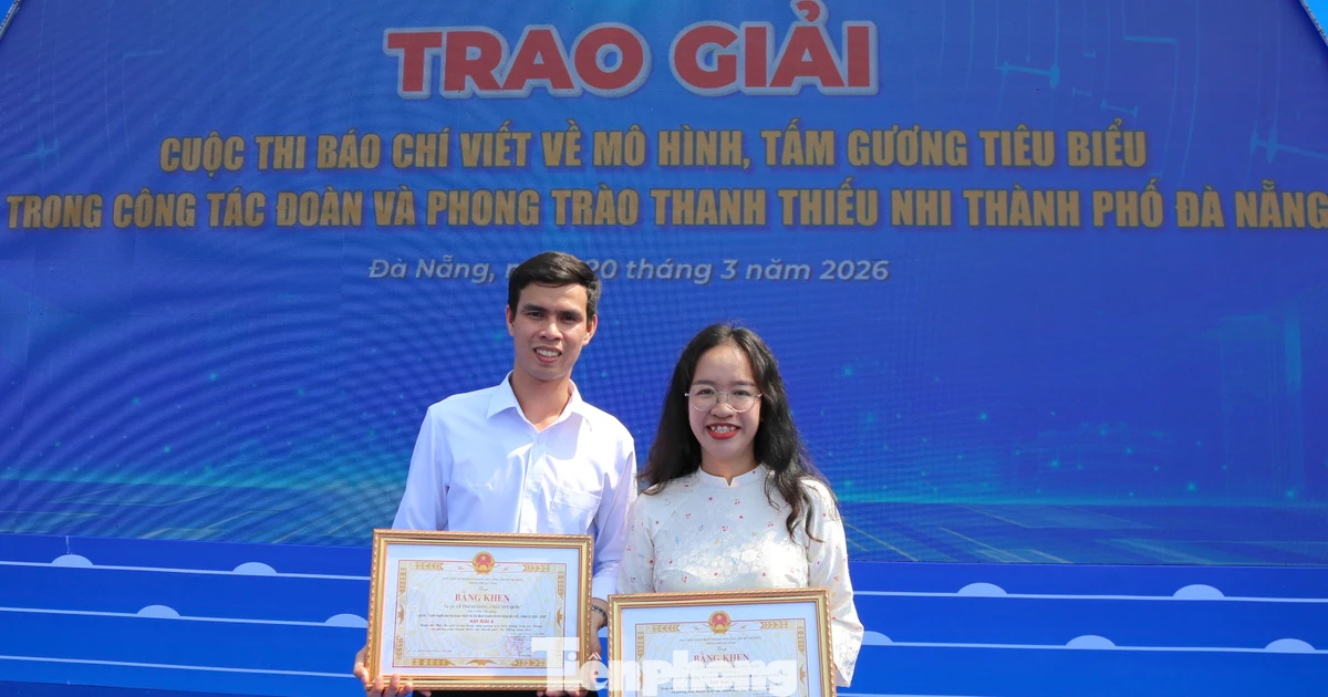 Phóng viên Tiền Phong đoạt giải A báo chí viết về Đoàn