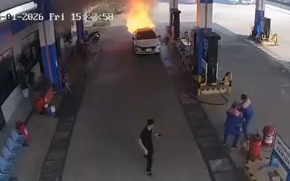 Vụ cháy ô tô, 2 người tử vong ở Đà Nẵng: Tài xế khai lý do không mở cửa cứu hai nạn nhân