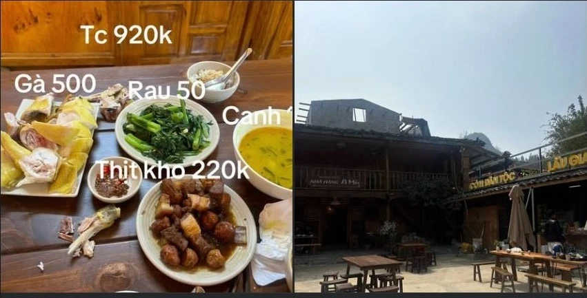 Đình chỉ homestay ở Lô Lô Chải bị tố 'chặt chém' dịch vụ ăn uống