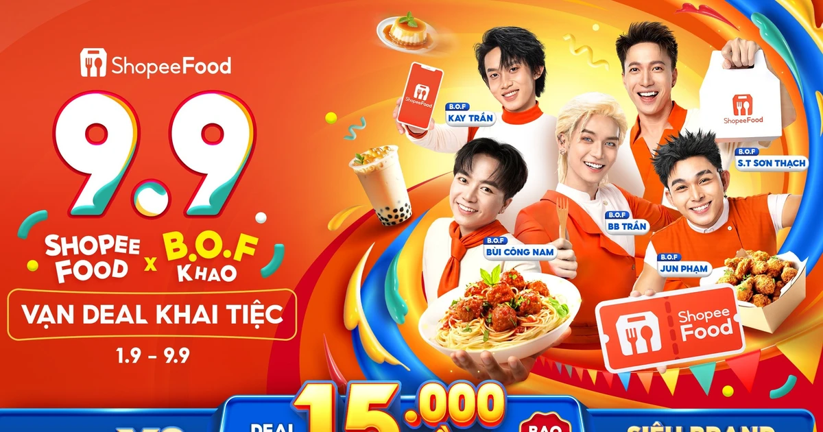Nạp năng lượng cho năm học mới cùng loạt deal ShopeeFood 9.9