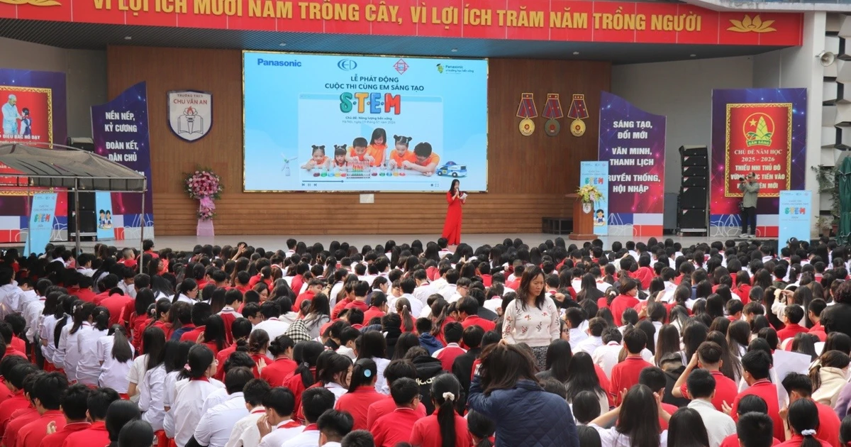 Panasonic phát động cuộc thi “Cùng em sáng tạo STEM” mùa 3