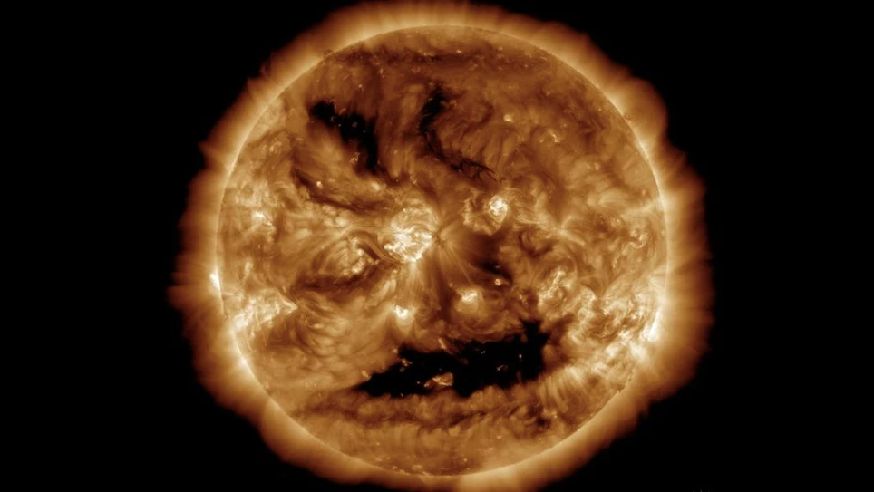 Bức ảnh Mặt trời do NASA chụp ngày 28/10