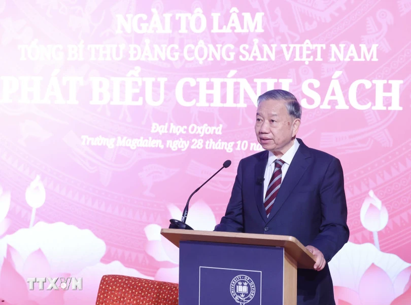 Tổng Bí thư Tô Lâm: Việt Nam – Anh cần mô hình hợp tác mới