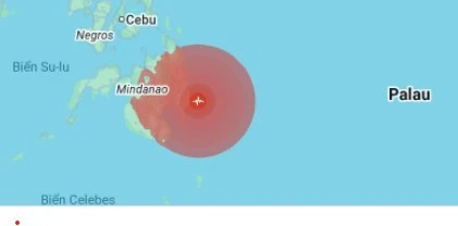 Động đất mạnh ở Philippines, nguy cơ xuất hiện sóng thần