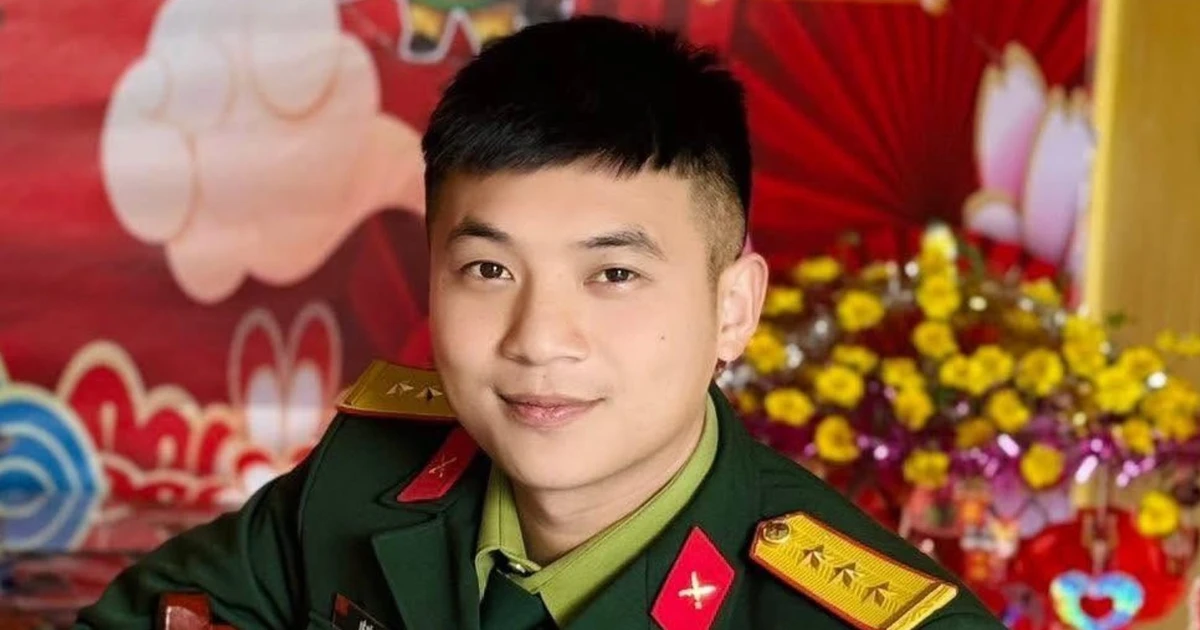Thượng úy Lê Văn Thắng ở Sao nhập ngũ qua đời ở tuổi 28