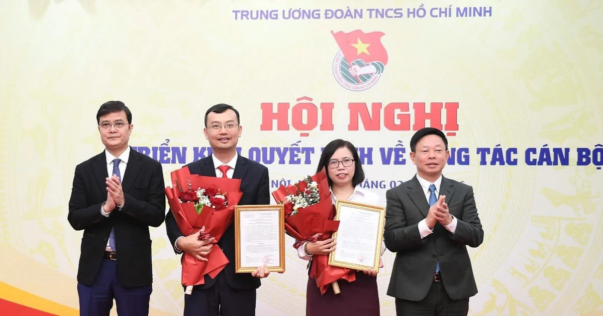 Trao quyết định bổ nhiệm hai Phó Tổng Biên tập Báo Tiền Phong