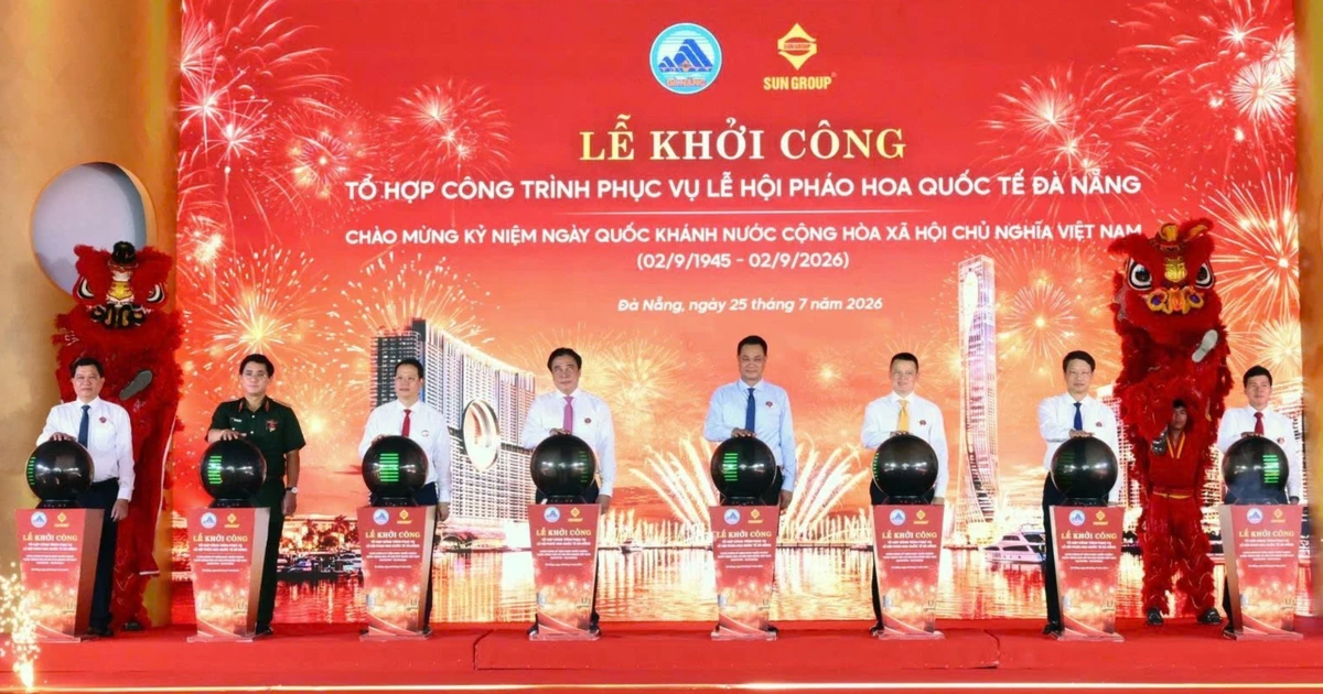 Tổ hợp phục vụ Lễ hội pháo hoa quốc tế Đà Nẵng gần 11.000 tỷ