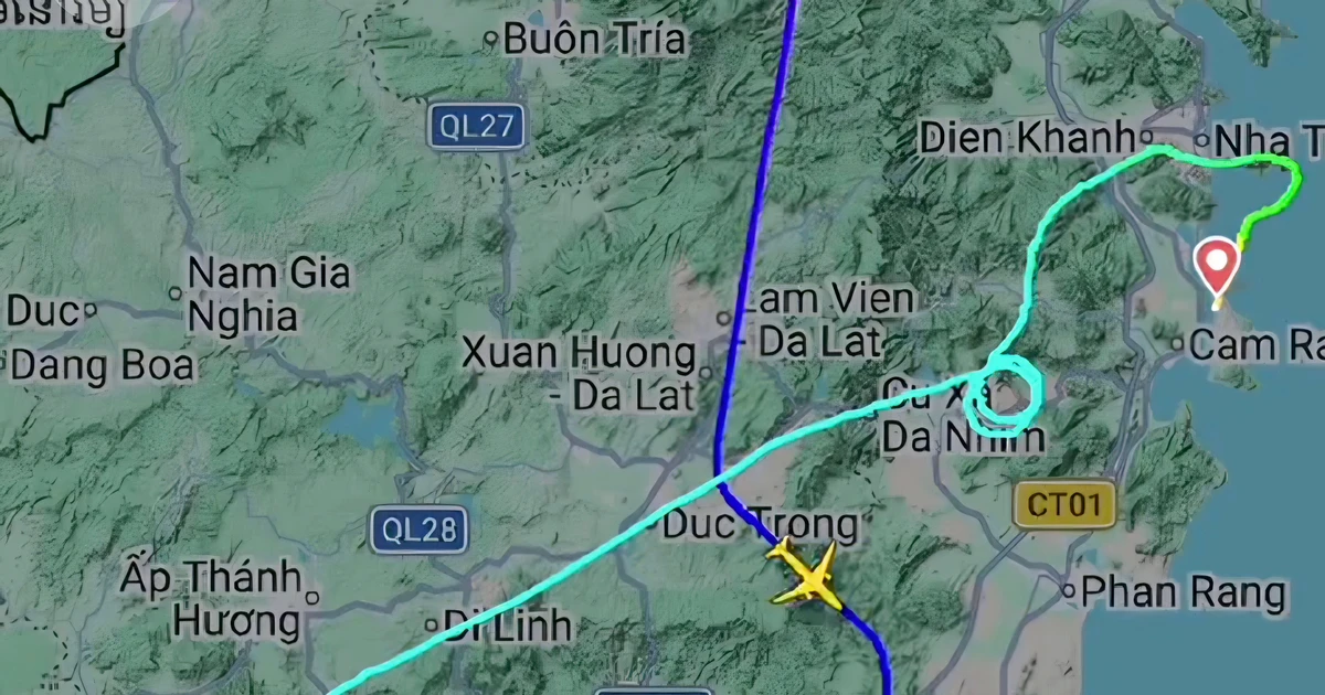 Sự cố UAV xâm nhập khu vực cấm bay Tân Sơn Nhất nhìn từ Flightradar24